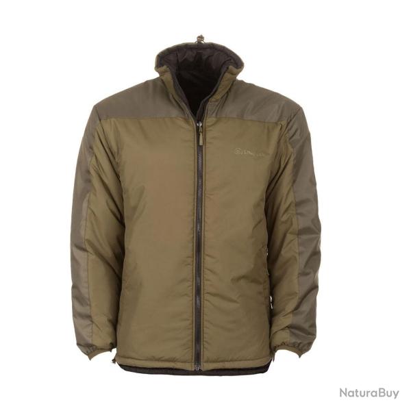 Veste chaude Snugpak Sleeka Elite Reversible deux faces - Vert olive / Noir / L