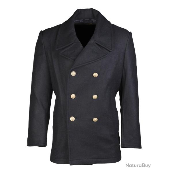 Veste chaude type Marine Mil-Tec Colani en laine et viscose - Bleu marine / L