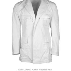 Veste d'uniforme Bundeswehr livr&eacute;e d'occasion - Blanc