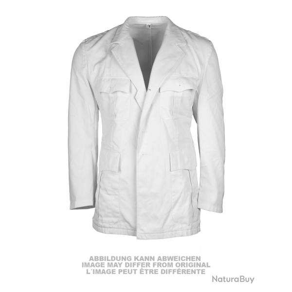 Veste d'uniforme Bundeswehr livr�e d'occasion - Blanc