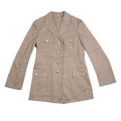 Veste d'uniforme de service Bundeswehr, stock ancien jamais - Beige