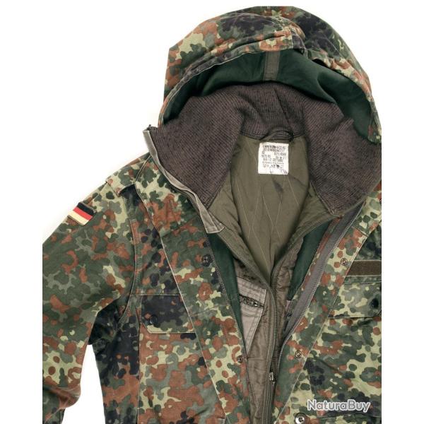 Veste de combat Bundeswehr Mil-Tec en coton-polyester - Flecktarn / 4