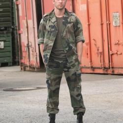 Veste de combat F2 de l'arm&eacute;e fran&ccedil;aise en coton d'occasion - CCE