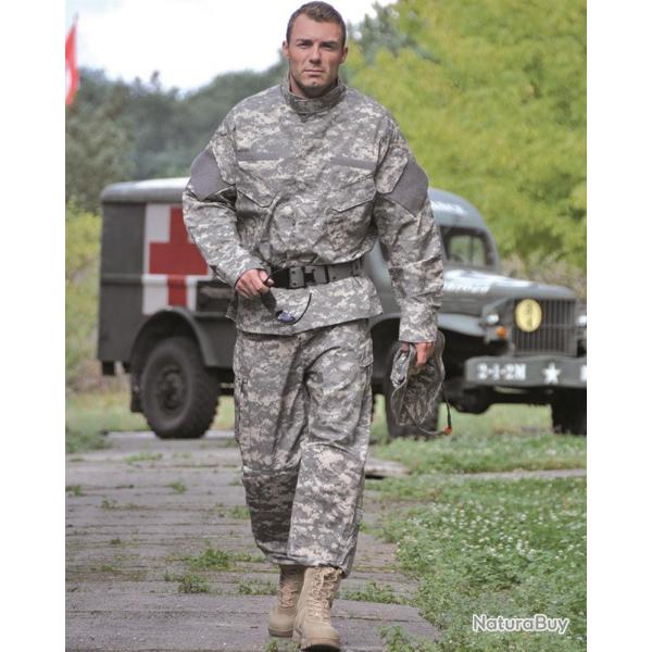 Veste de combat Mil-Tec MCU en ripstop polyester coton - AT Digital / S