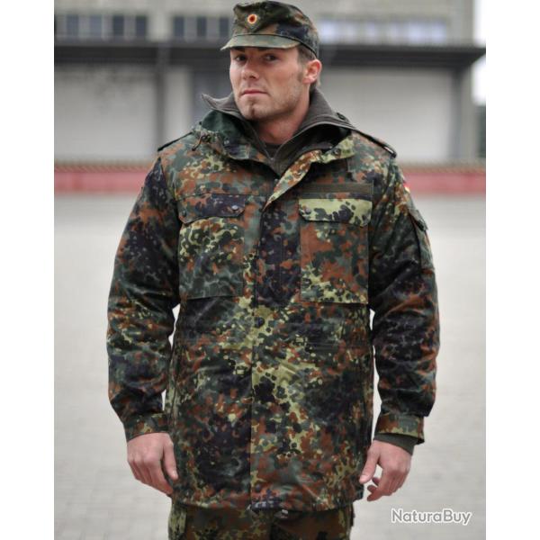 Veste de combat Mil-Tec type Bundeswehr en polycoton - Flecktarn / 5