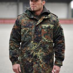Veste de combat Mil-Tec type Bundeswehr en polycoton - Flecktarn / 13