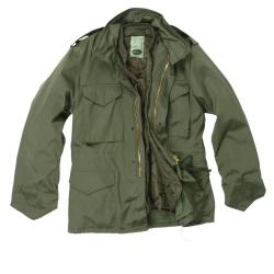 Veste de combat Mil-Tec type US M65 en polycoton - Vert olive / L