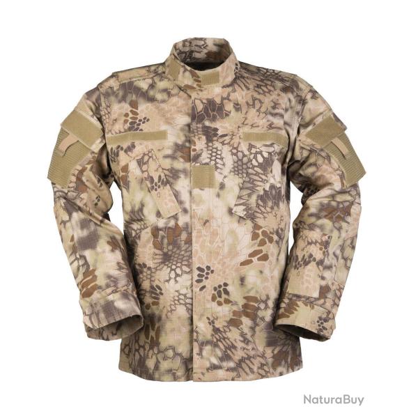 Veste de combat Mil-Tec US ACU Mandra en coton ripstop - Mandra Tan / S