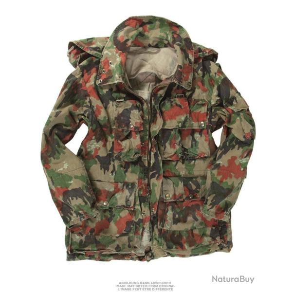 Veste de combat suisse M70 en pur coton d'occasion, lot de 5 - Autre