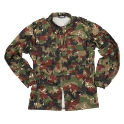 Veste de combat suisse M83 en coton-polyester d'occasion, lot de 10 - Autre