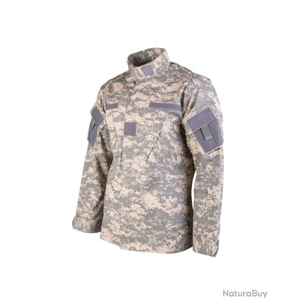 Veste de combat type ACU Mil-Tec en ripstop de coton � bandes - AT Digital / L
