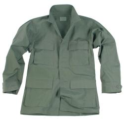 Veste de combat type BDU Teesar en ripstop coton 200 g/m&sup2; - Vert olive / L