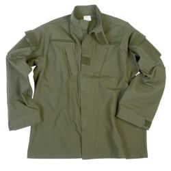 Veste de combat US ACU Mil-Tec en coton ripstop avec poches - Vert olive / S