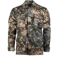Veste de combat US BDU Mil-Tec en coton Ripstop 200 g/m&sup2; - WASP I Z1B / S