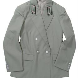 Veste de parade d'officier est-allemande en laine-polyester, lot de 10 - Autre