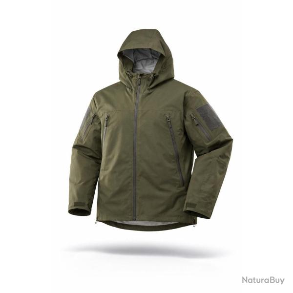 Veste de pluie Arktis A404 Stealth Jacket lamin� trois couches - Ranger Green / S