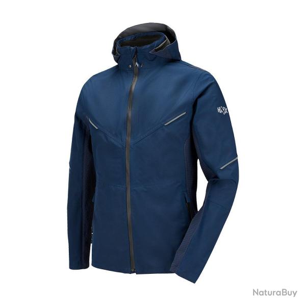 Veste de pluie Haix Weatherproof Jacket GTX membrane GORE-TEX - Bleu marine / XL