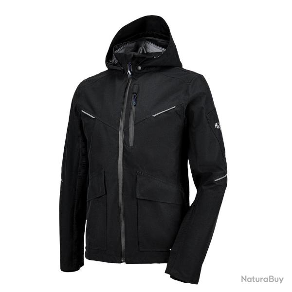 Veste de pluie Haix Work Weatherproof Jacket GTX GORE-TEX - Noir / 4XL