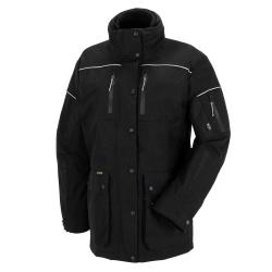 Veste de pluie longue femme Haix ASPEN EBX GORE-TEX capuche - Noir / 2XL