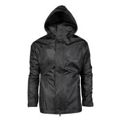 Veste de pluie Mil-Tec 3 couches polyester PU - Noir / 3XL