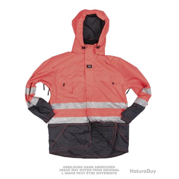 Veste de signalisation de monteur de la Bundeswehr d'occasion, lot de 2 - Orange