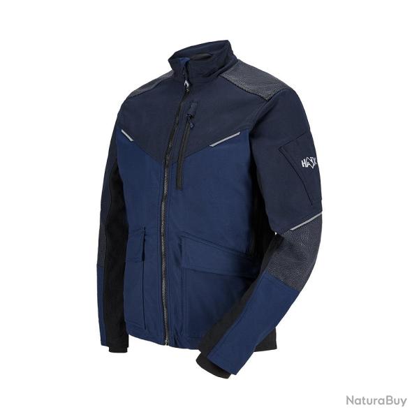 Veste de travail Haix Work Jacket polyamide CORDURA - Bleu marine / Bleu / XL