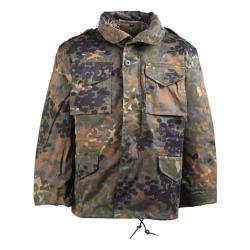 Veste M65 type US Mil-Tec enfant en polycoton twill - Flecktarn / S