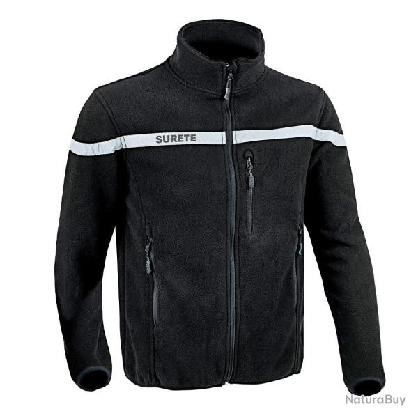 Veste polaire A10 Equipment S�CU-ONE S�ret� en 100 % polyester - Noir / XS