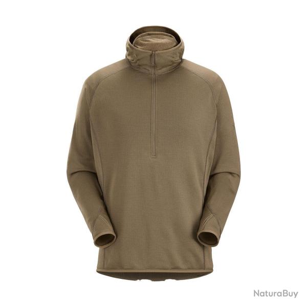 Veste polaire Arc'teryx LEAF Delta AR Half Zip Hoody - Wolf Grey / M