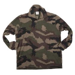 Veste polaire fran&ccedil;aise en polyester &agrave; fermeture &agrave; glissi&egrave;re, lot de 10 - Coyote