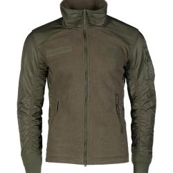 Veste polaire Mil-Tec USAF style aviateur torse polaire - Ranger Green / 3XL