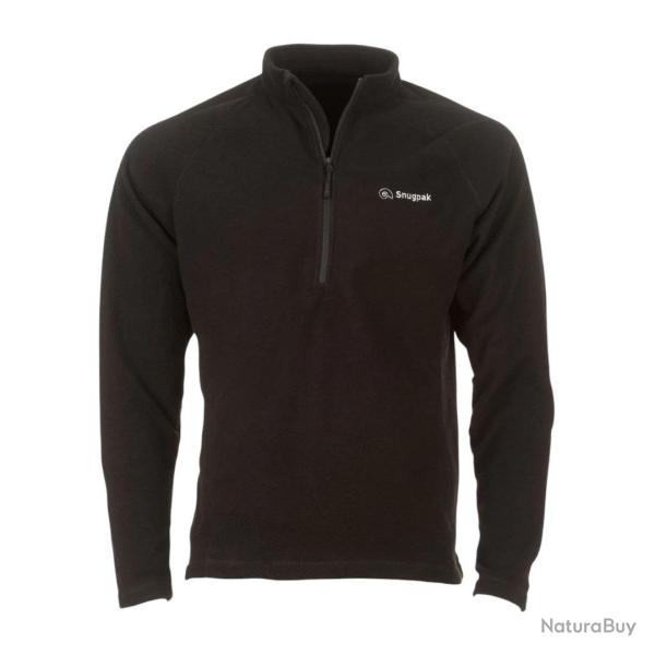 Veste polaire Snugpak Impact Fleece Shirt en polyester - Noir / XL