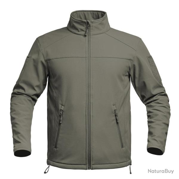 Veste softshell A10 Equipment Fighter d�perlante coupe-vent - Vert Olive / S