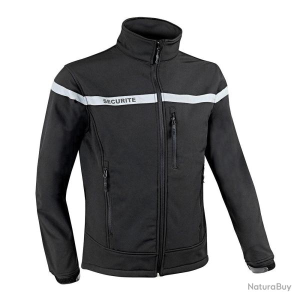 Veste softshell A10 Equipment S�CU-ONE S�curit� en 96 % - Noir / XS