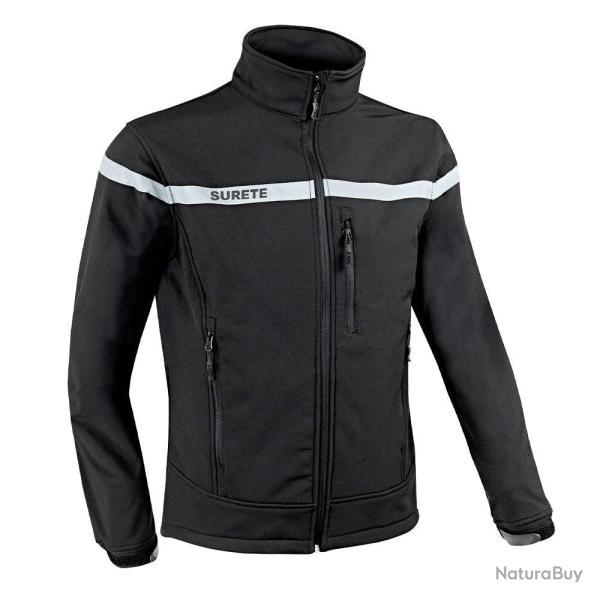Veste softshell A10 Equipment S�CU-ONE S�ret� - Noir / XS