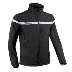 Veste softshell A10 Equipment S&Eacute;CU-ONE S&ucirc;ret&eacute; - Noir / L