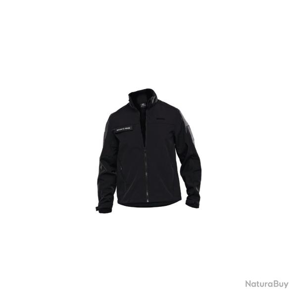 Veste softshell de s�curit� priv�e GK Safetek doubl�e polaire - Noir / XS