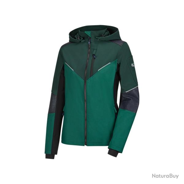 Veste softshell femme Haix Flextreme doublure filet - Vert / Vert olive / 4XL