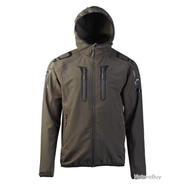 Veste softshell Mil-Tec Flex-Tech Dynamic Force - Vert olive / 3XL