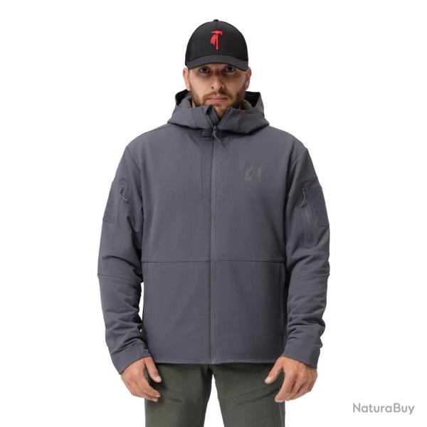 Veste softshell Tomahawk Instructor isol�e Primaloft 60 g/m� - Gris urbain / M