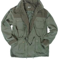 Veste tactique Mil-Tec silencieuse en polyester-nylon - Vert olive / L