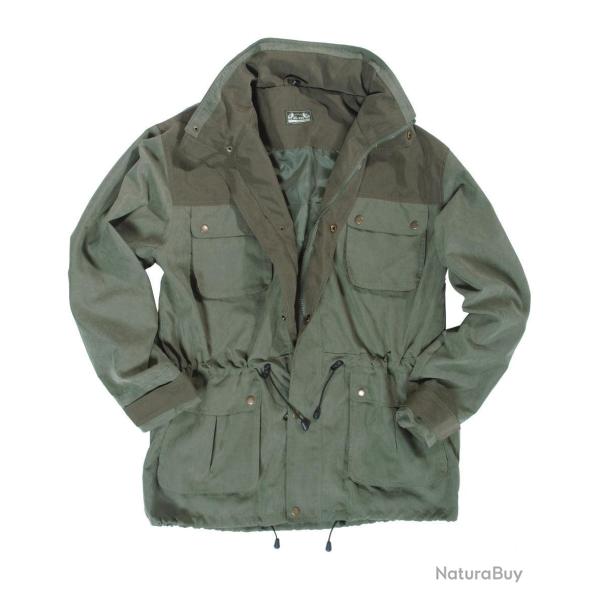 Veste tactique Mil-Tec silencieuse en polyester-nylon - Vert olive / XL