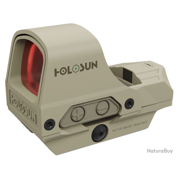 Viseur point rouge Holosun Reflex Dot 510 C pour l'acquisition rapide � courte et moyenne distance -