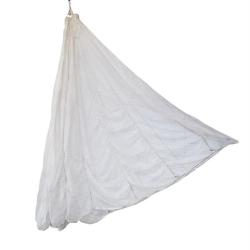 Voilure de parachute d&eacute;corative de 4,2 m, vingt-quatre - Blanc