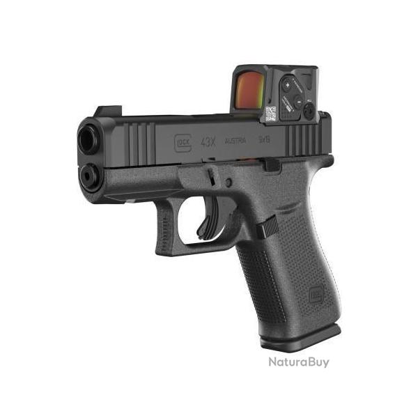 *Glock by Aimpoint ! Pistolet Glock 43X Gen5 FS A-Cut Combo Aimpoint - 9mm - 021491
