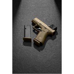 *Glock Coyote by Aimpoint ! Pistolet Glock 43X Gen5 FS A-Cut Combo Aimpoint - 9mm - 022851
