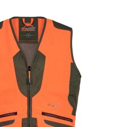 Gilet de chasse Prohunt Springer orange/kaki XL
