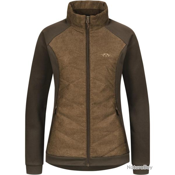 Veste polaire femme Kora (Couleur: Marron fonc�, Taille: 34)