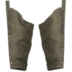Chaps de chasse en lin avec membrane imperm&eacute;able - La Garenne - Vert
