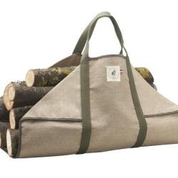 Sac &agrave; b&ucirc;ches pour la maison en lin - Naturel - La Garenne - Naturel